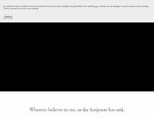 Tablet Screenshot of livingwateriowa.com